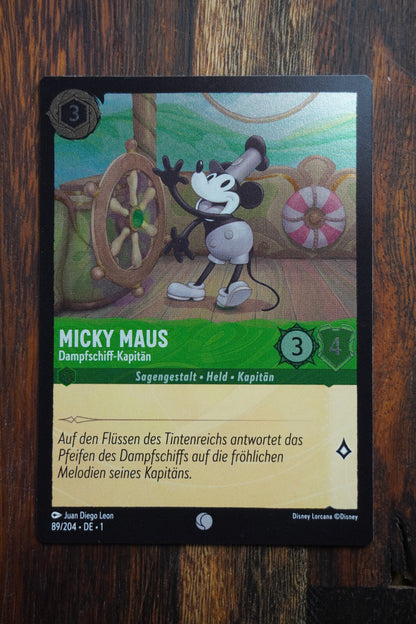 Disney Lorcana TCG - Das Erste Kapitel - Deutsch - NUR FOIL/HOLO Karten-Auswahl