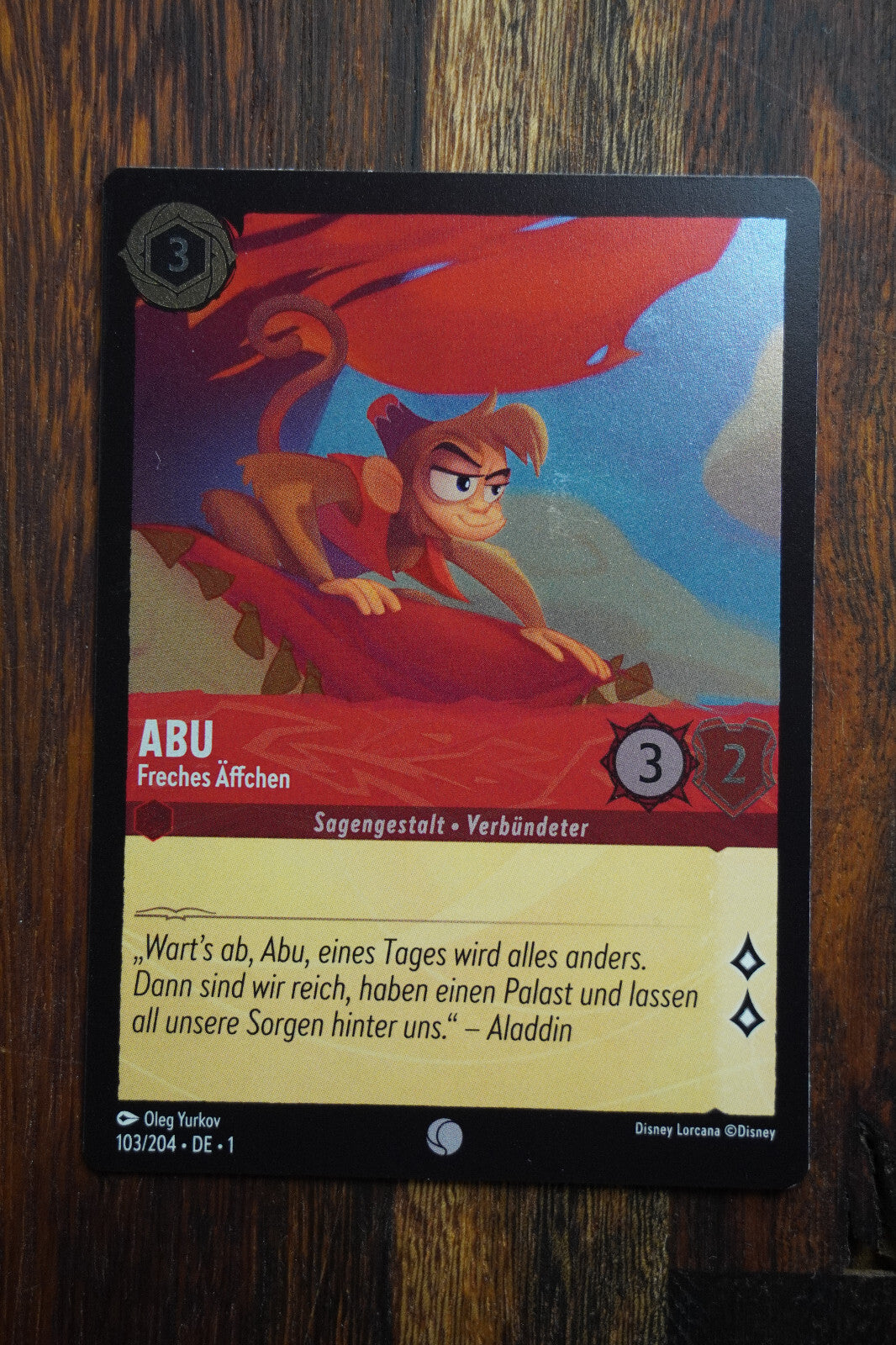 Disney Lorcana TCG - Das Erste Kapitel - Deutsch - NUR FOIL/HOLO Karten-Auswahl