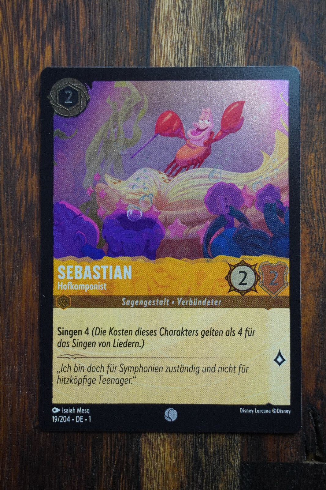 Disney Lorcana TCG - Das Erste Kapitel - Deutsch - NUR FOIL/HOLO Karten-Auswahl