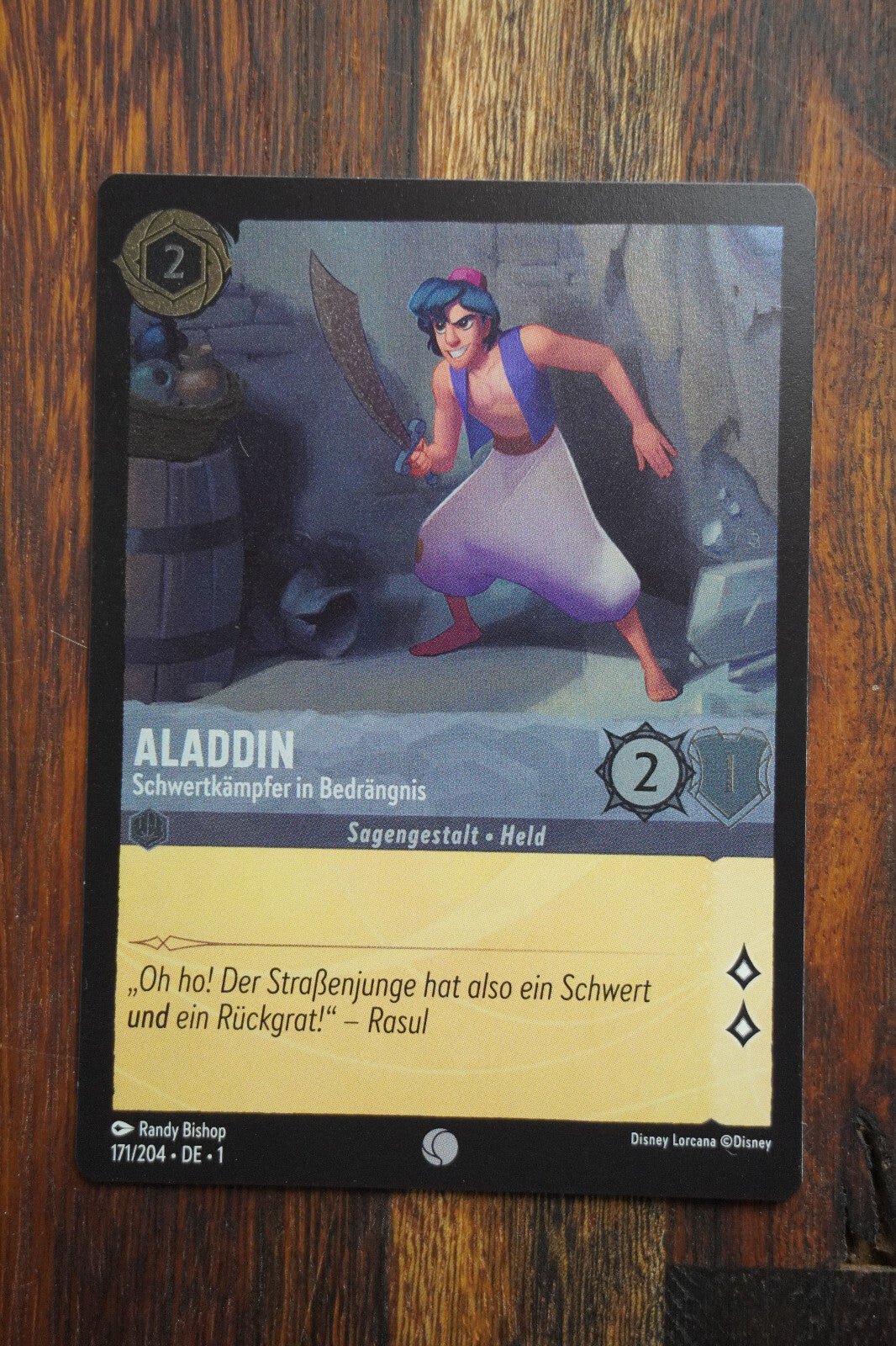 Disney Lorcana TCG - Das Erste Kapitel - Deutsch - NUR FOIL/HOLO Karten-Auswahl