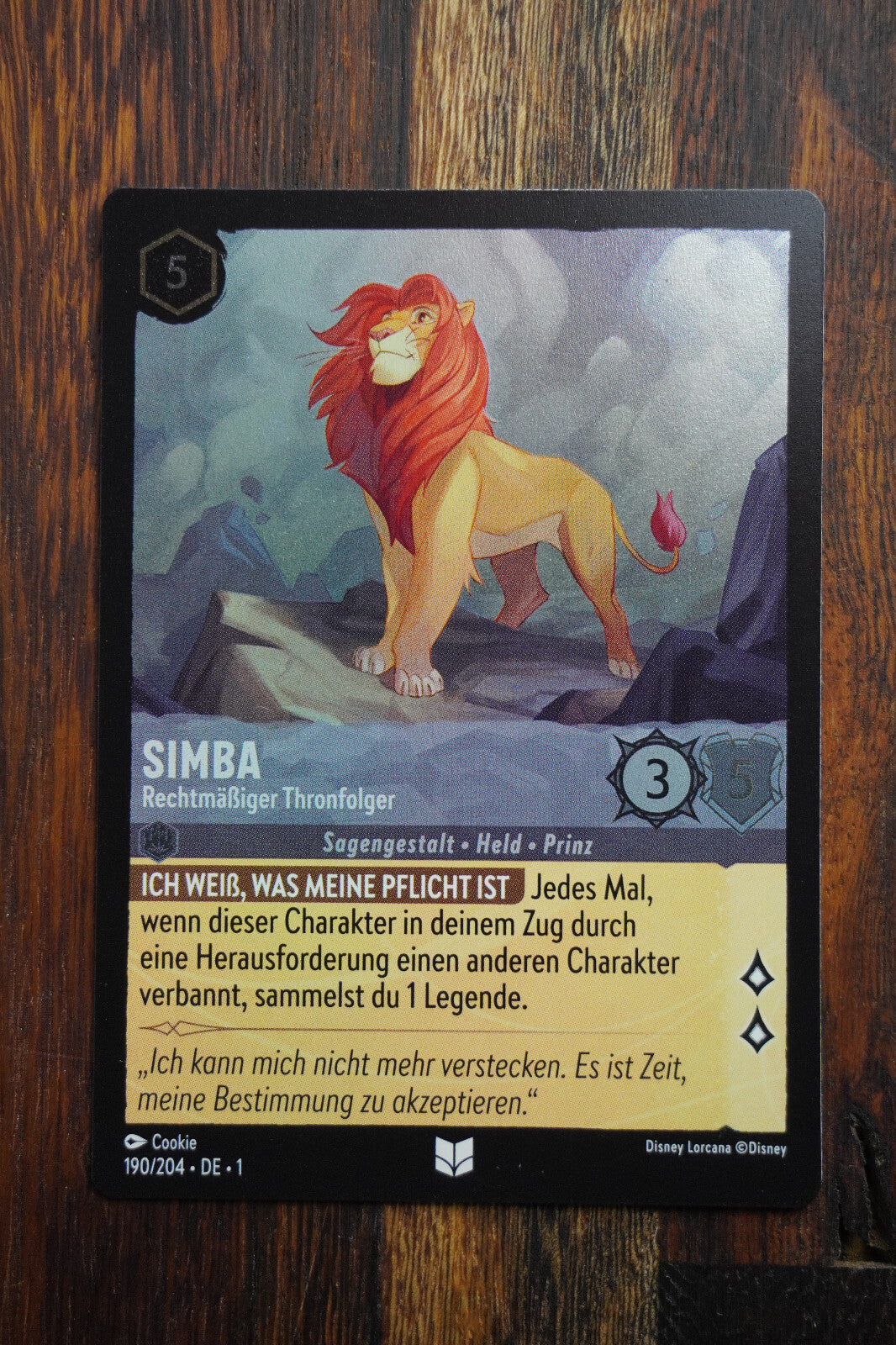 Disney Lorcana TCG - Das Erste Kapitel - Deutsch - NUR FOIL/HOLO Karten-Auswahl