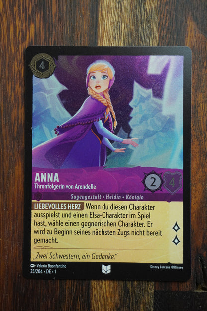 Disney Lorcana TCG - Das Erste Kapitel - Deutsch - NUR FOIL/HOLO Karten-Auswahl