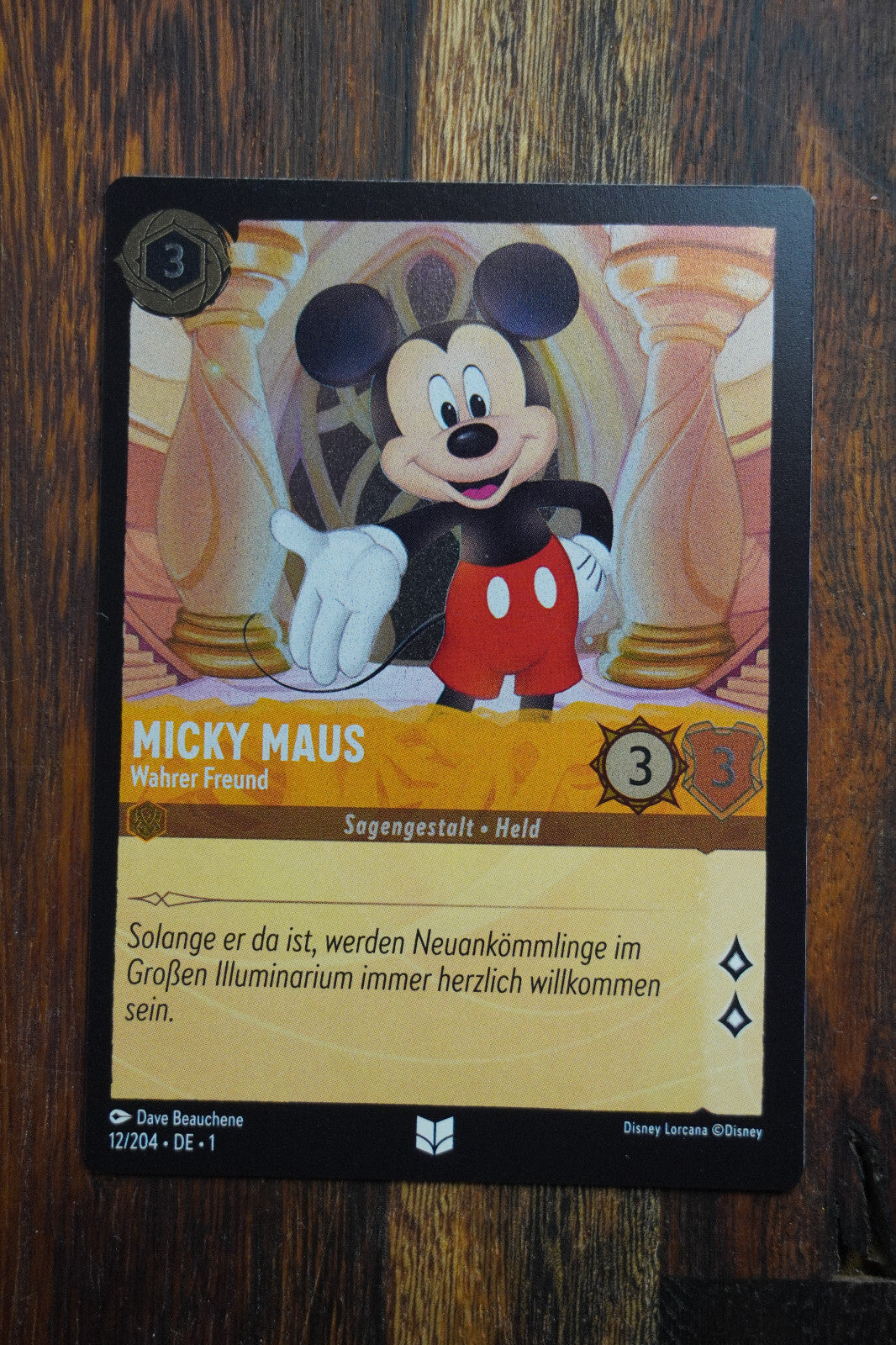 Disney Lorcana TCG - Das Erste Kapitel - Deutsch - NUR FOIL/HOLO Karten-Auswahl