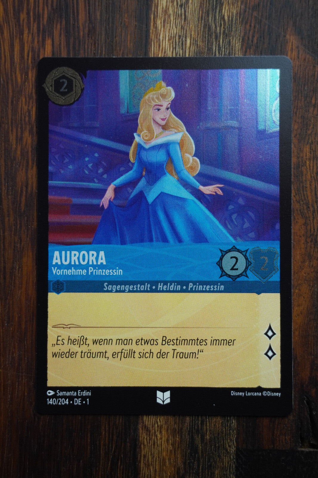 Disney Lorcana TCG - Das Erste Kapitel - Deutsch - NUR FOIL/HOLO Karten-Auswahl