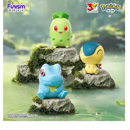 Pokemon - Funism Figur - Palmsize Wonders - 30th Anniversary First Partner Series - Blind Box