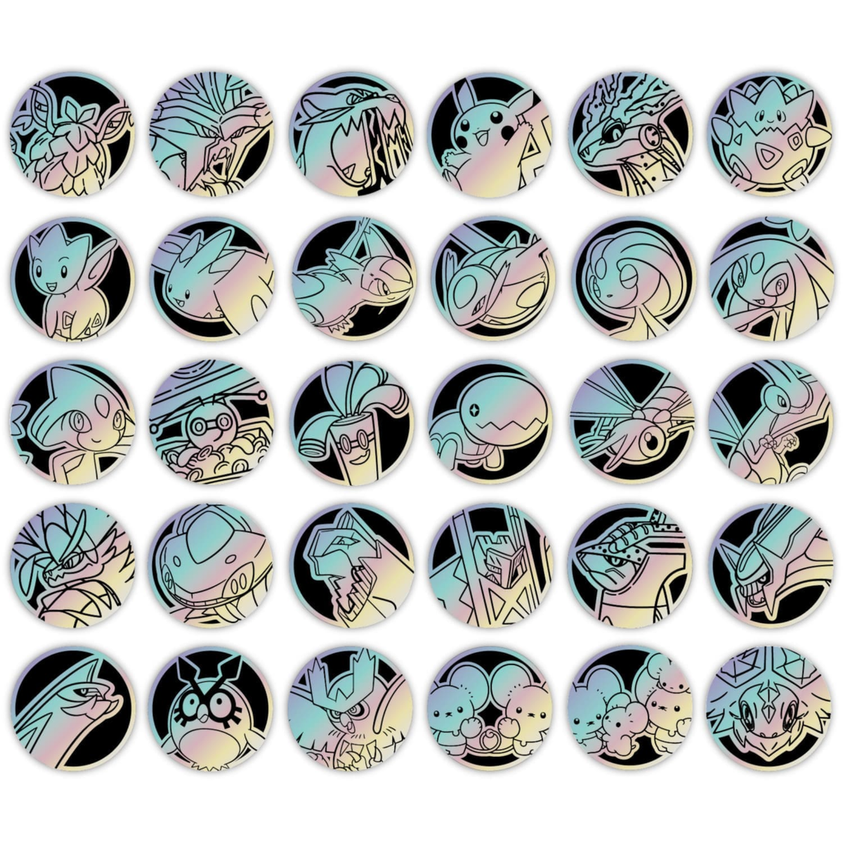 Pokemon - Stellar Crystal - Coin Set - (S-CH)