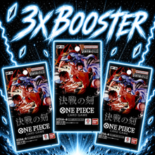 One Piece OP16 The Time of the Final Battle - 3x Booster (JP)