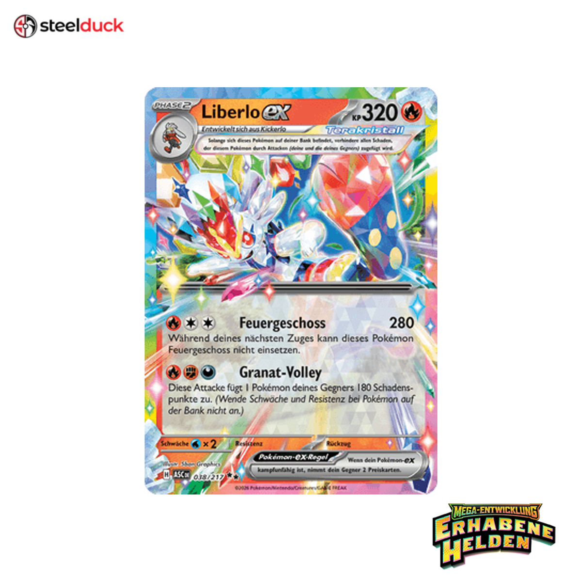 Liberlo ex (038/217) Erhabene Helden - Double Rare