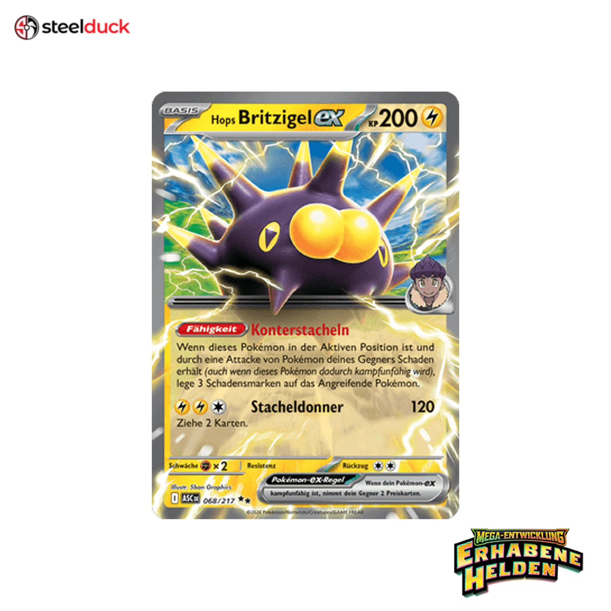Hops Britzigel ex (068/217) Erhabene Helden - Double Rare
