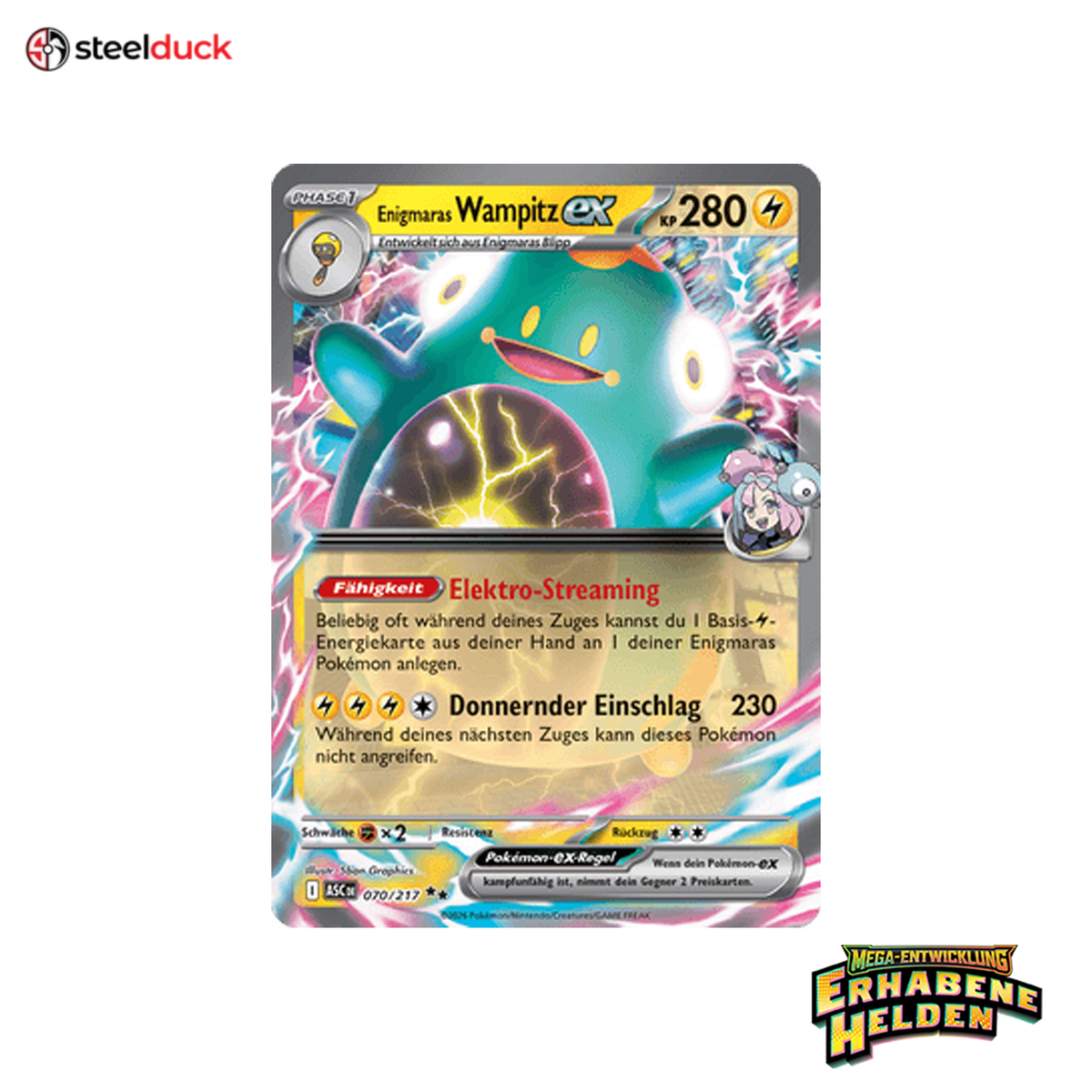 Enigmaras Wampitz ex (070/217) Erhabene Helden - Double Rare