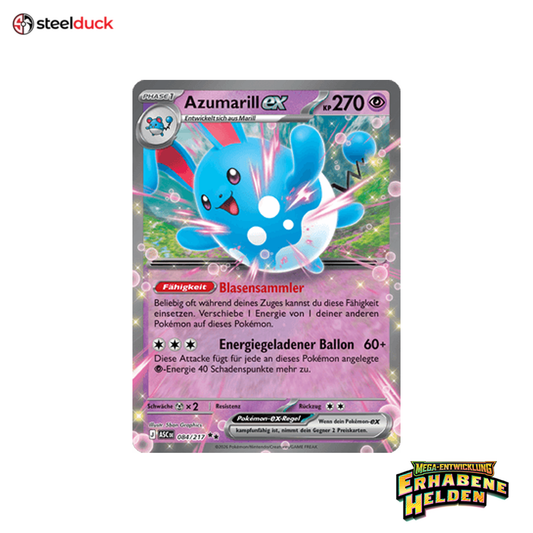 Azumarill ex (084/217) Erhabene Helden - Double Rare