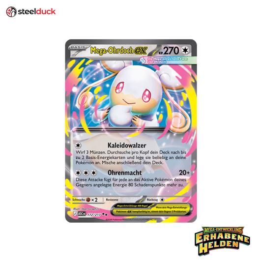 Mega-Ohrdoch ex (172/217) Erhabene Helden - Double Rare