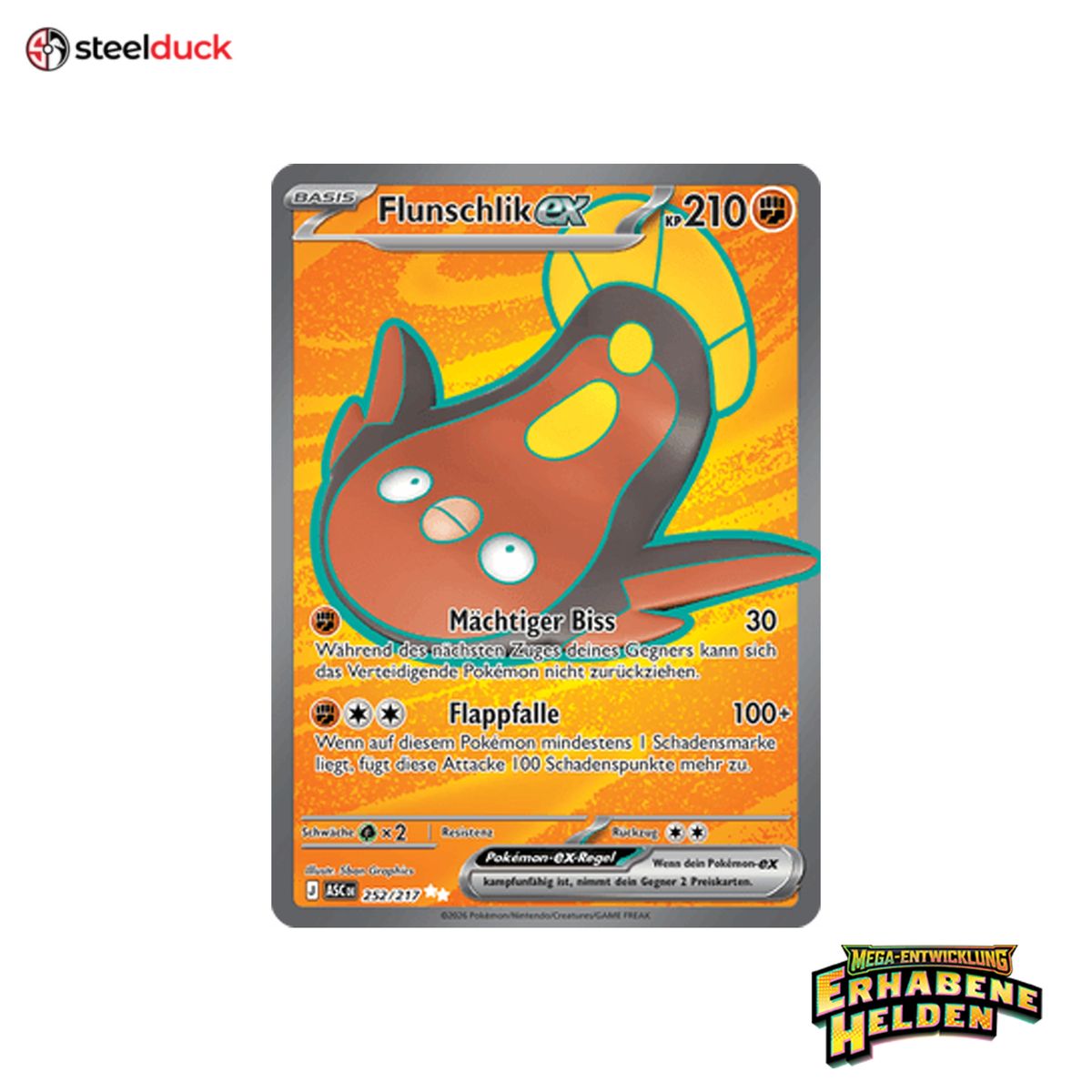 Flunschlik ex (252/217) Erhabene Helden - Ultra Rare