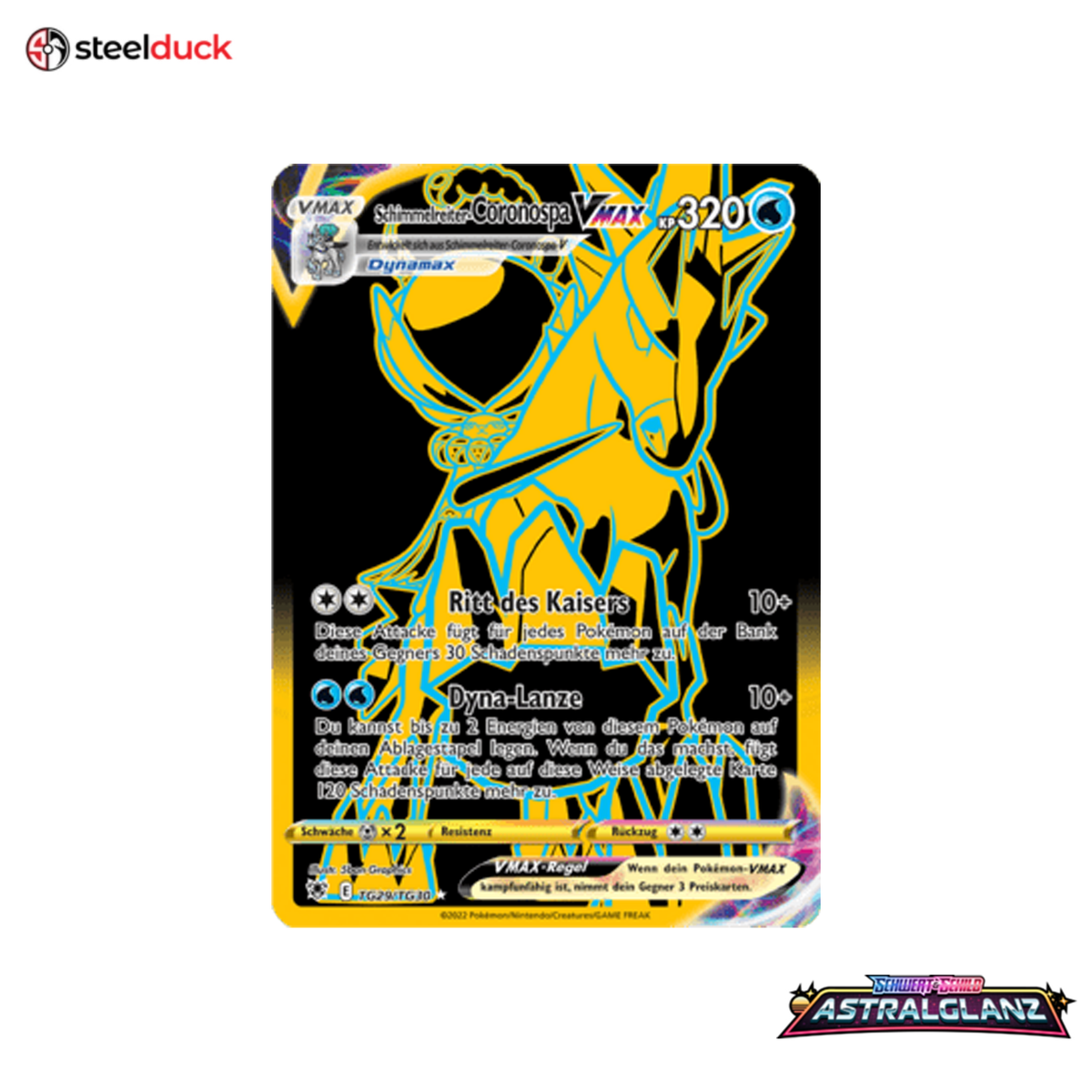 Schimmelreiter-Coronospa VMAX (TG29/TG30) Astralglanz - Secret Rare