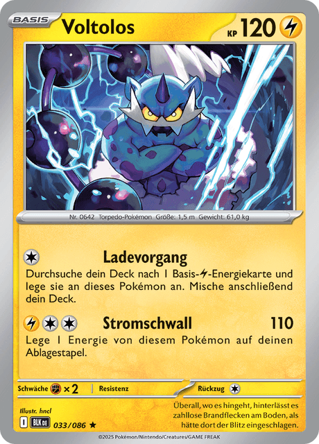 Schwarze Blitze Nr. 33