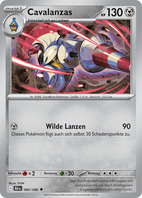 Schwarze Blitze Nr. 60