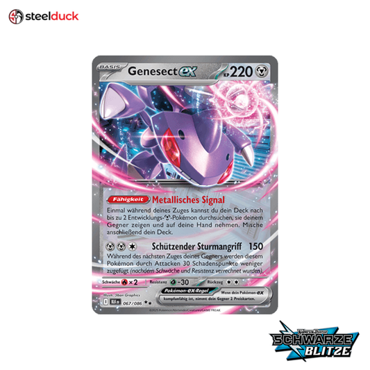 Genesect ex (067/086) Schwarze Blitze - Double Rare