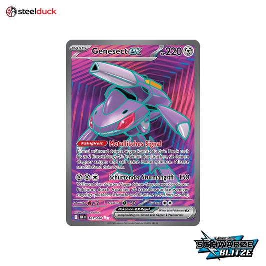 Genesect ex (161/086) Schwarze Blitze - Ultra Rare