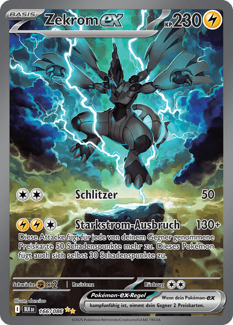 Schwarze Blitze Nr. 166