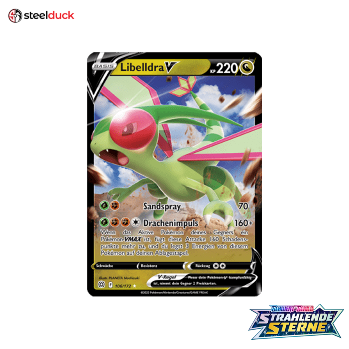 Libelldra V (106/172) Strahlende Sterne - Holo Rare V