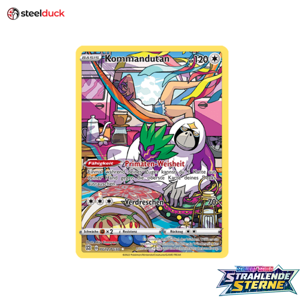 Kommandutan (TG12/TG30) Strahlende Sterne - Trainer Gallery Holo Rare