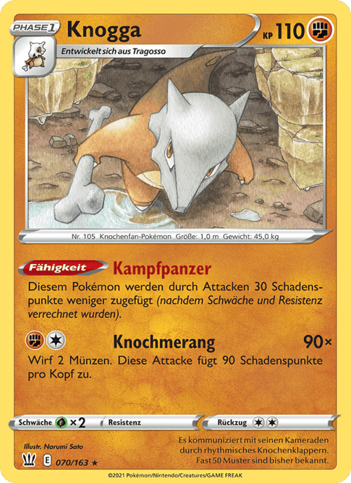 Kampfstile Nr. 70