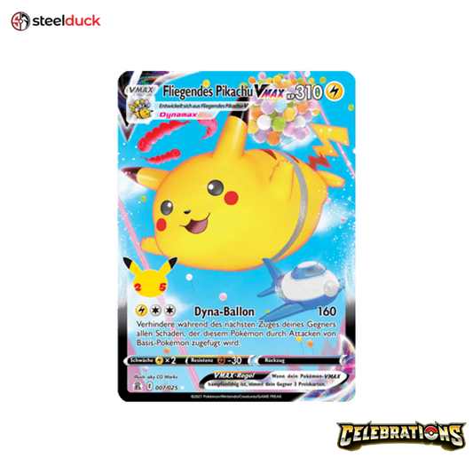Fliegendes Pikachu -VMAX (007/025) Celebrations - Holo Rare VMAX