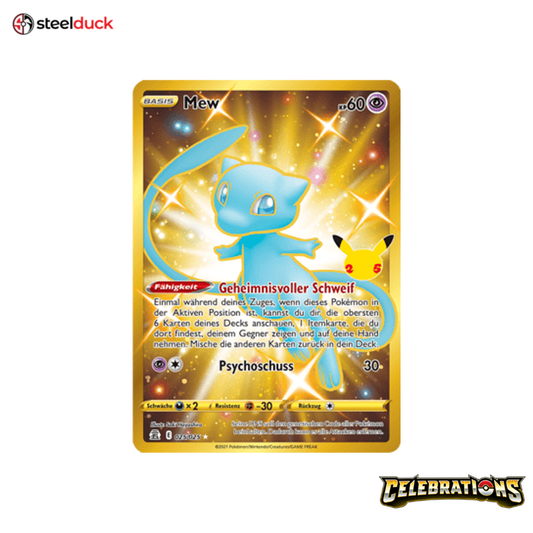 Mew (025/025) Celebrations - Secret Rare
