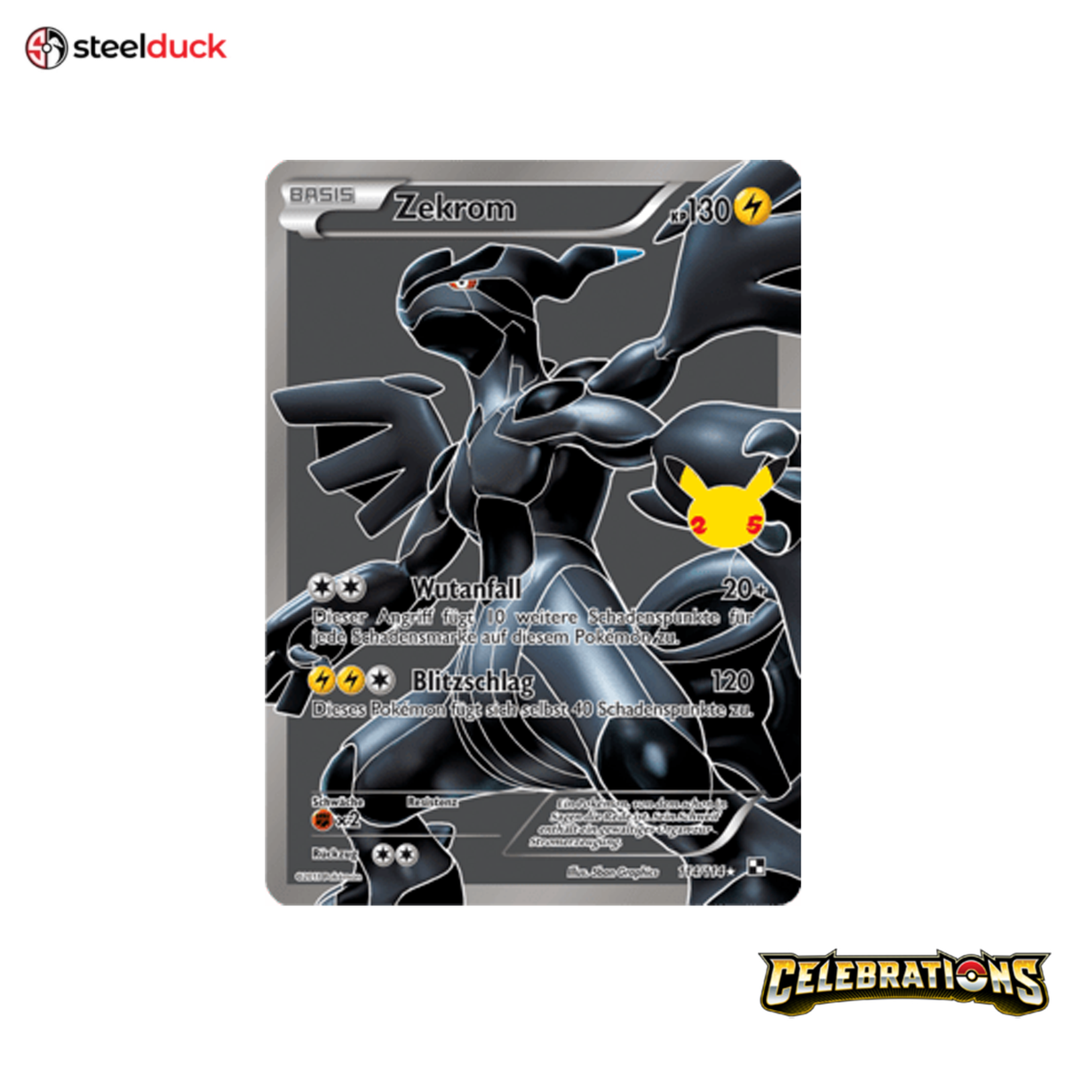 Zekrom (114/114) Celebrations - Classic Rare