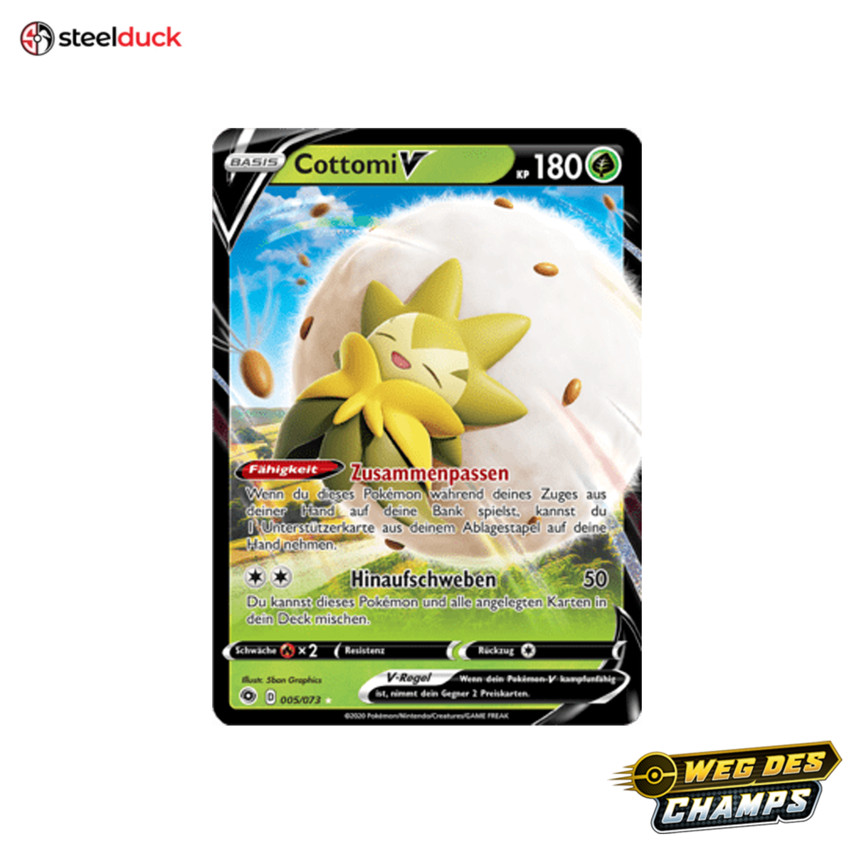 Cottomi V (005/073) Weg des Champs - Holo Rare V