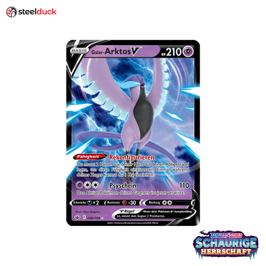 Galar-Arktos V (058/198) Schaurige Herrschaft - Holo Rare V