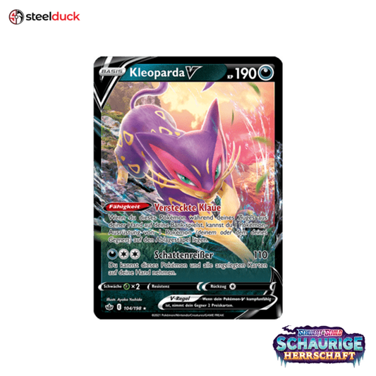 Kleoparda V (104/198) Schaurige Herrschaft - Holo Rare V