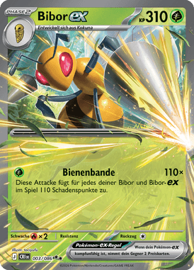 Bibor ex (003/086) Wachsendes Chaos - Double Rare