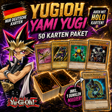 Yugioh YAMI YUGI 50 KARTENPAKET - INKL 20 HOLOS + 1 DUNKLEN MAGIER GARANTIERT!