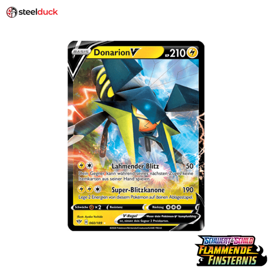 Donarion V (060/189) Flammende Finsternis - Holo Rare V