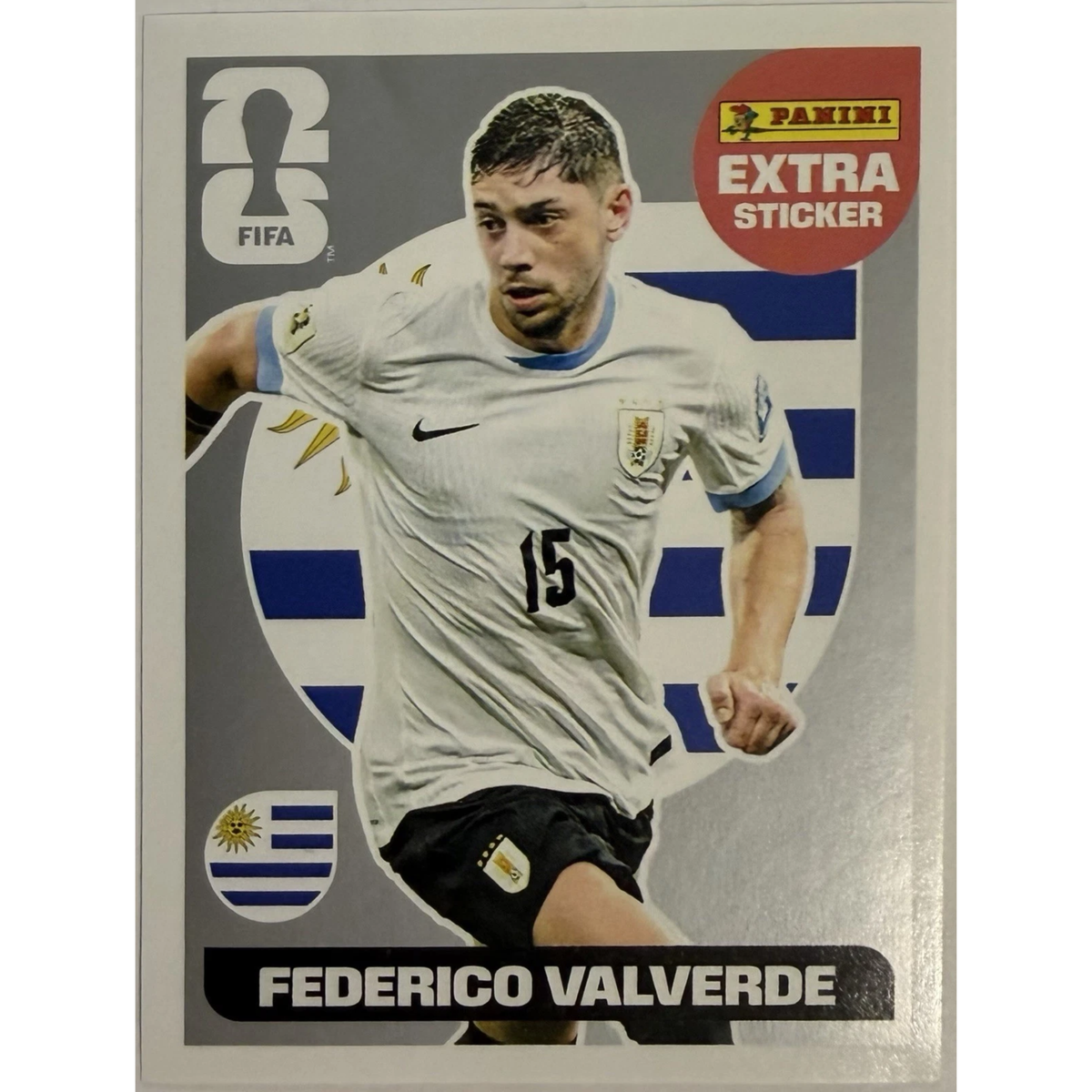 Panini 2026 World Cup WM America Sticker Extra Sticker Federico Valverde