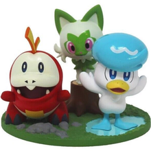 Pokemon - Paldea-Starter-Trio-Figur Vorbestellerbonus zu Karmesin und Purpur