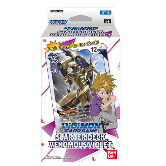 Digimon Starter Deck Venemous Violet ST-6 (Englisch)