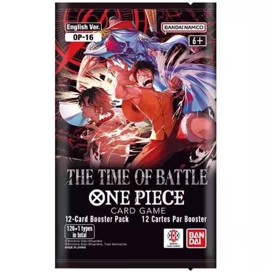 One Piece OP16 The Time of Battle - Booster (Englisch)
