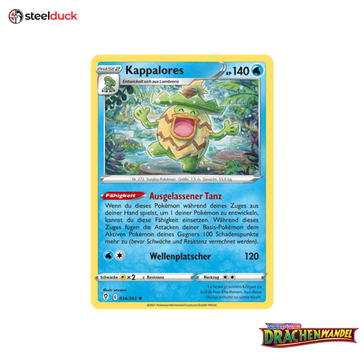 Kappalores (034/203) Drachenwandel - Holo Rare