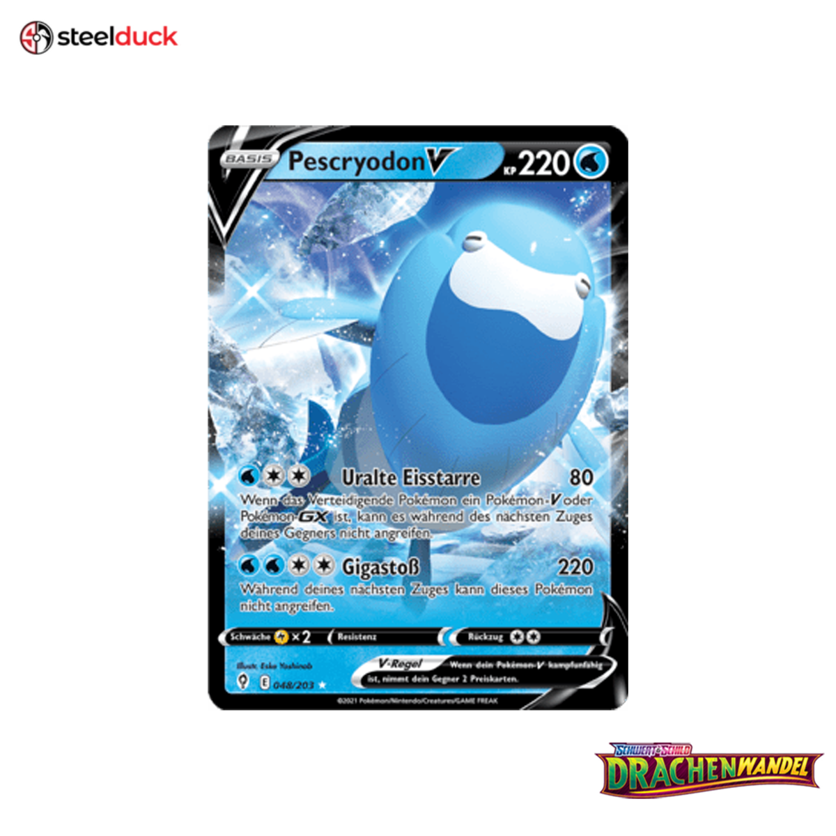 Pescryodon V (048/203) Drachenwandel - Holo Rare V