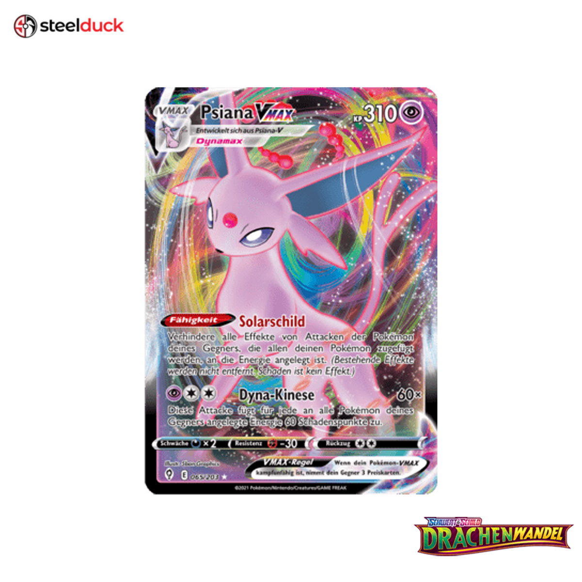 Psiana VMAX (065/203) Drachenwandel - Holo Rare VMAX