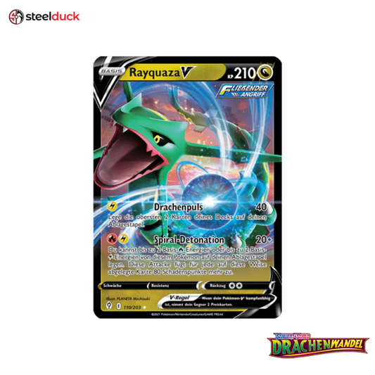 Rayquaza V (110/203) Drachenwandel - Holo Rare V