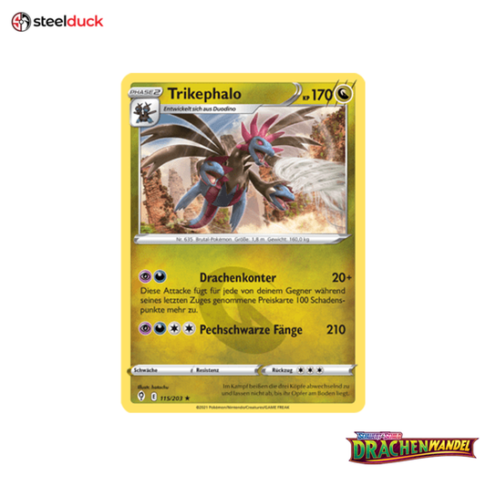 Trikephalo (115/203) Drachenwandel - Holo Rare
