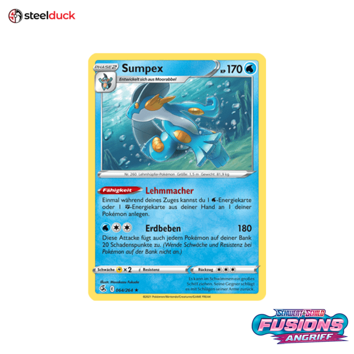 Sumpex (064/264) Fusionsangriff - Holo Rare