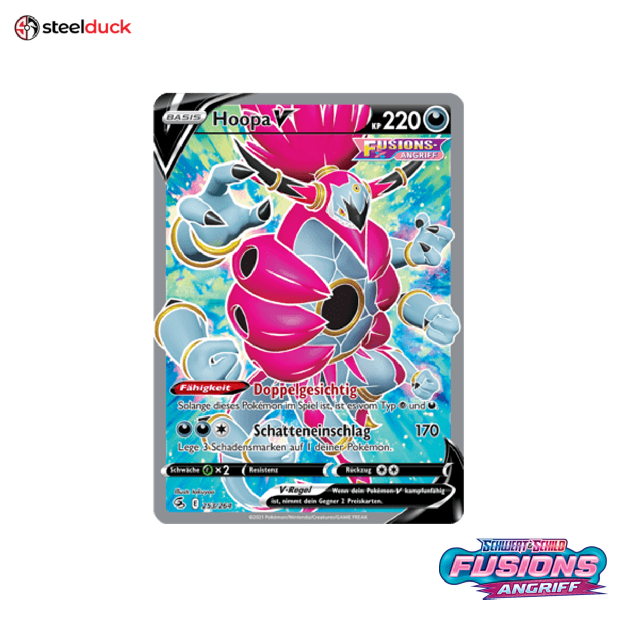 Hoopa V (253/264) Fusionsangriff - Ultra Rare