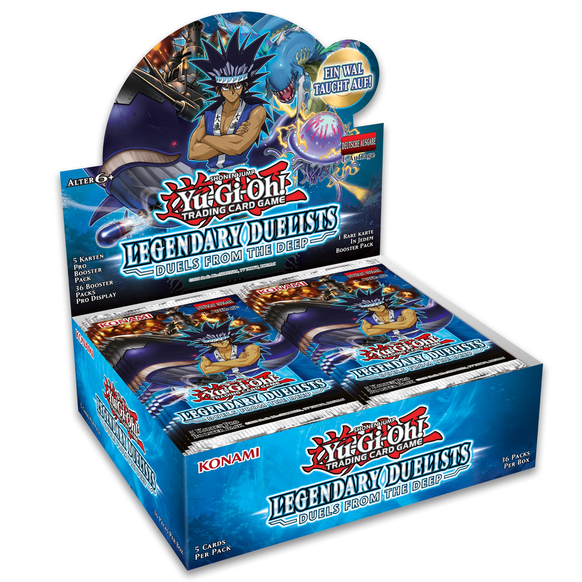 Yu-Gi-Oh! Duels from the Deep LED9 Booster-Display 1. Auflage (Deutsch)