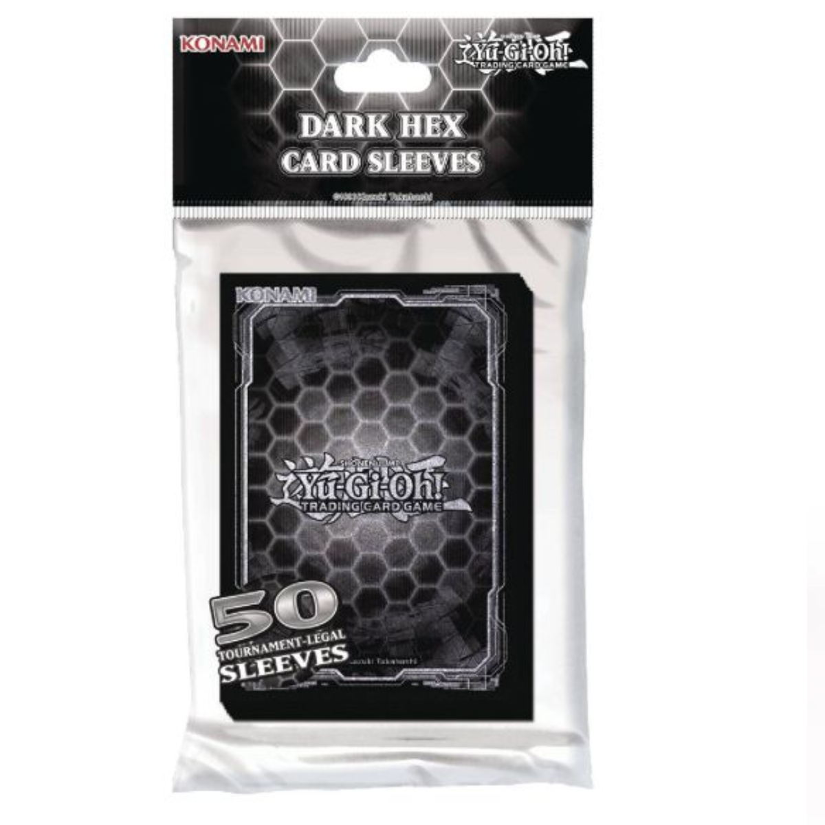 Yu-Gi-Oh! Dark Hex Hüllen / Sleeves 50er Packung
