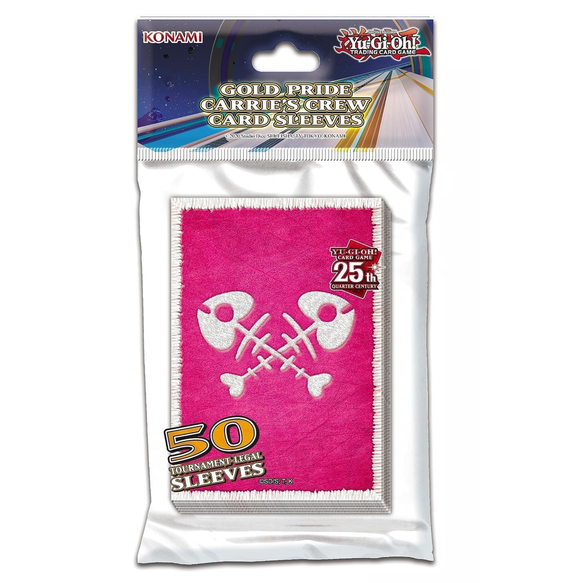 Yu-Gi-Oh! Gold Pride Hüllen / Sleeves 50er Packung