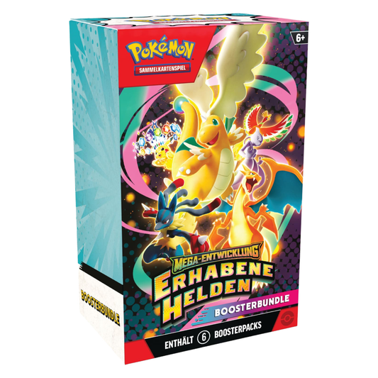 Mega-Entwicklung - Erhabene Helden: Boosterbundle (DE)